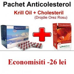Neptune Krill Oil (180 capsule) + Cholesteril (90 capsule)